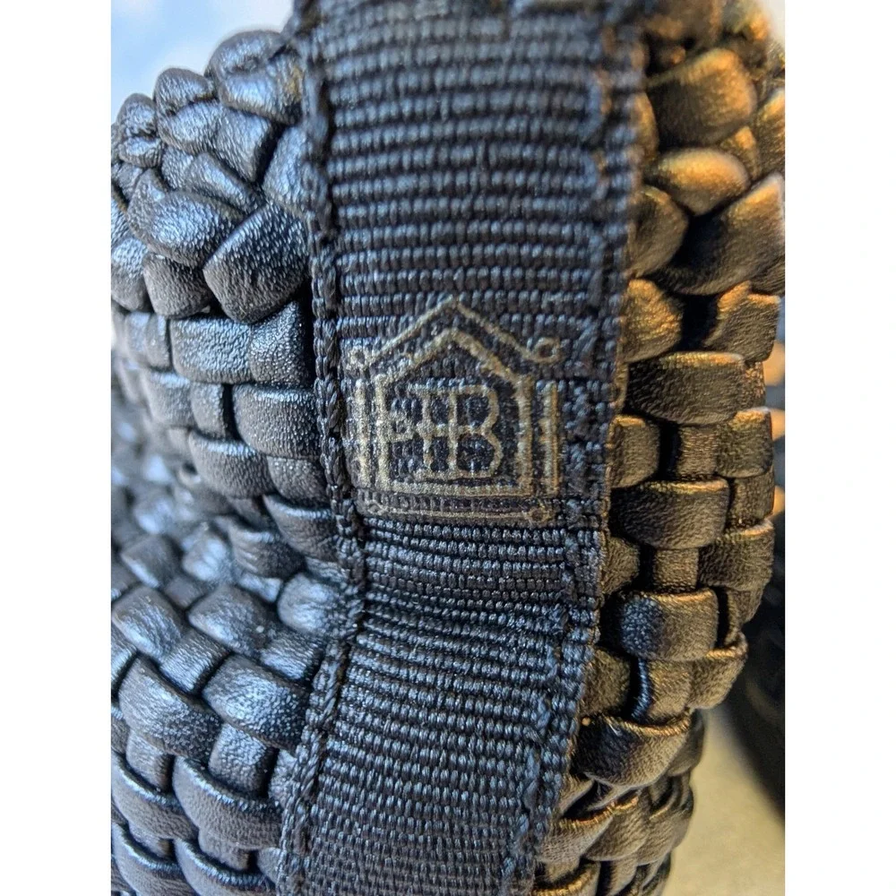 Birdies 7.5 Starling Black Woven Loafers